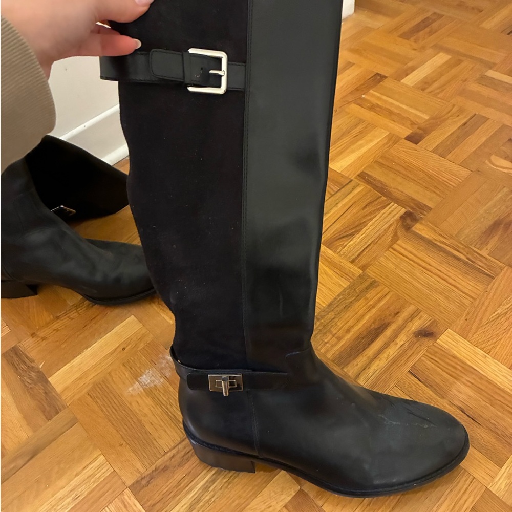 Cole hash Elegant Black Women's Riding Boots